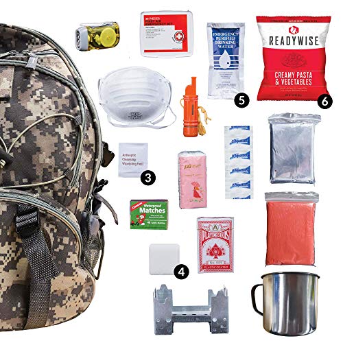 Wise 5-Day Survival Backpack (38) Essential Items Needed in a Disaster