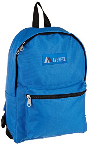 Everest Luggage Basic Backpack, Royal Blue, Medium