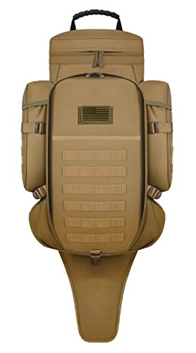 East West U.S.A RT538/RTC538 Tactical Molle Military Assault Rucksacks Backpack, Tan