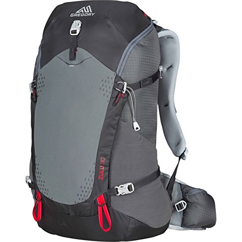 Gregory Mountain Products Zulu 30 Liter Men's Backpack, Feldspar Grey, Medium
