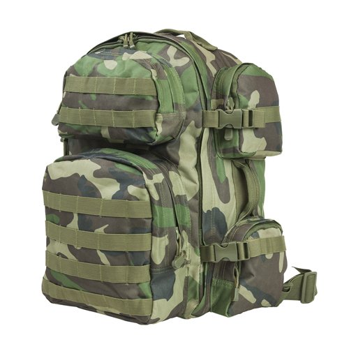 NcSTAR NC Star CBWC2911, Tactical Backpack, Woodland Camo