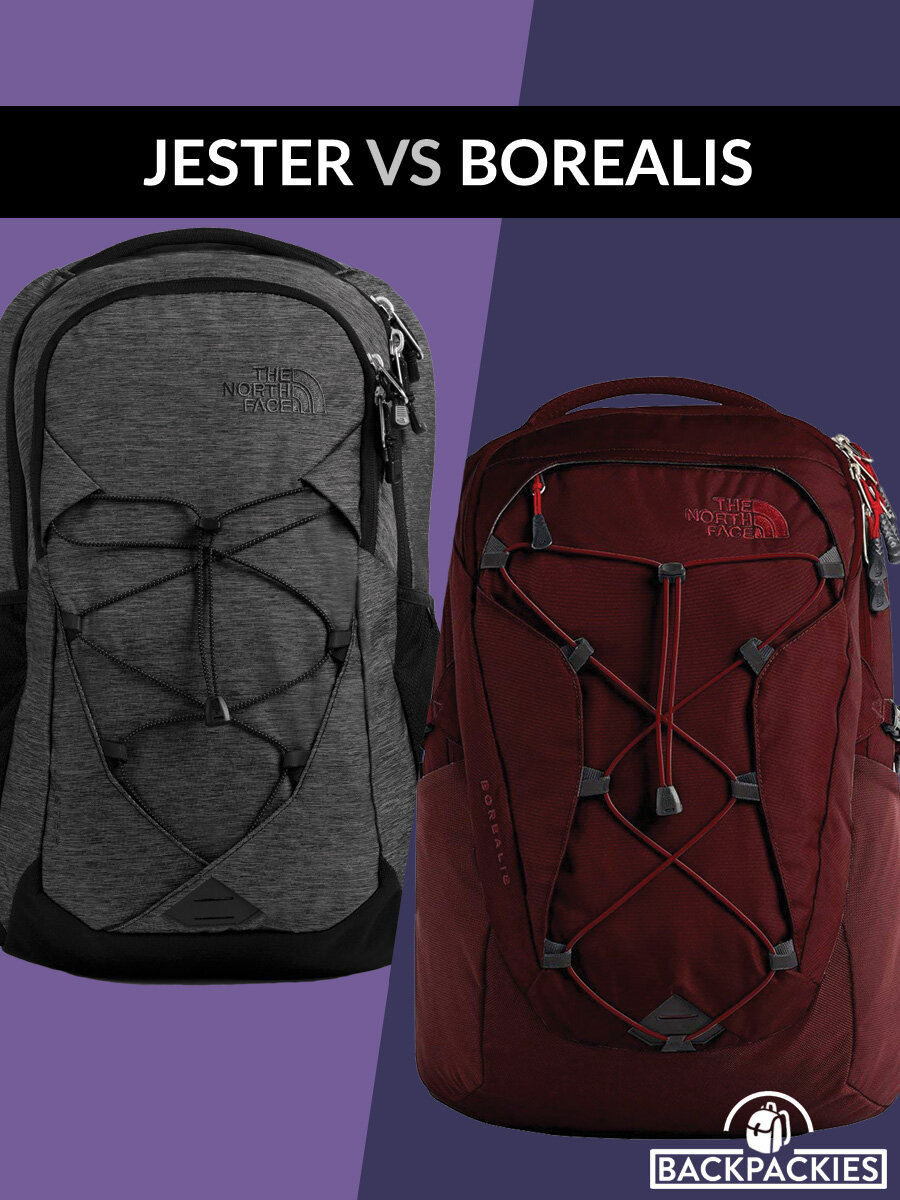 North Face Jester vs Borealis - What's the difference?