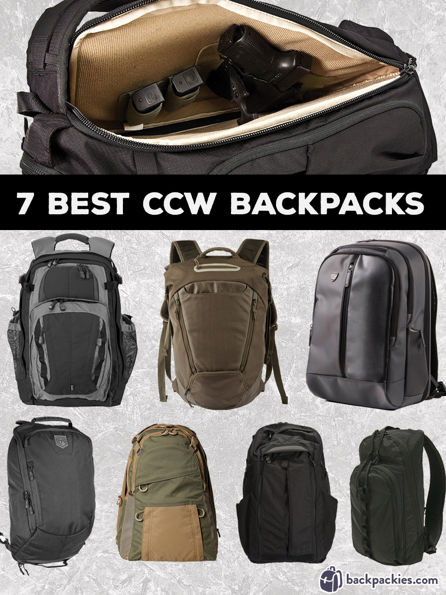 9 Best Concealed Carry Backpacks for Everyday Discreet CCW