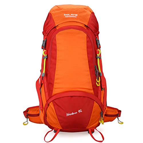 BOLANG Summit 45 Internal Frame Pack Hiking Daypack Outdoor Waterproof Travel Backpacks
