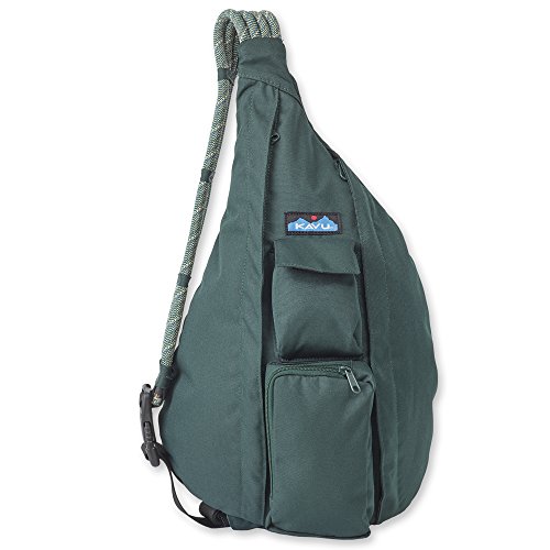 KAVU Original Rope Sling Bag Polyester Crossbody Backpack - Spruce