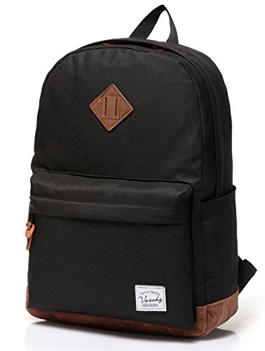 Backpack for Men,Vaschy Unisex Classic Water-Resistant College School Backpack Bookbag Laptop...