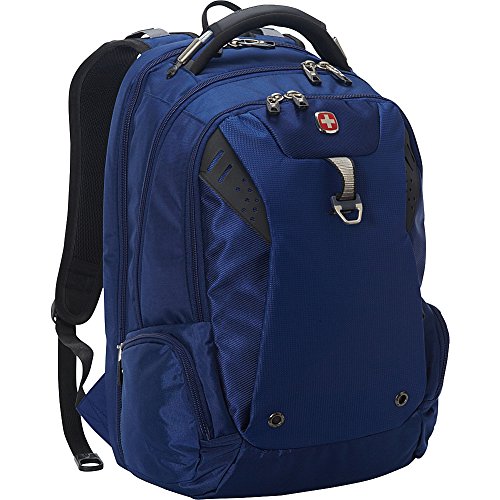 SwissGear Travel Gear TSA Approved 15 Inch Laptop Backpack 5902 - (Navy/Grey)