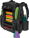 BagLane Fusion Elite Disc Golf Backpack Bag w/Seat & Cooler- 25+ Capacity (Grey)