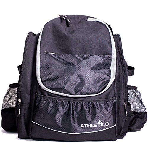 Athletico Power Shot Disc Golf Backpack - 20+ Disc Capacity - Pro or Beginner Disc Golf Bag - Unisex...