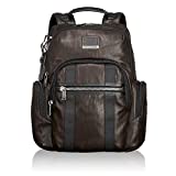 TUMI - Alpha Bravo Nellis Leather Laptop Backpack - 15 Inch Computer Bag for Men and Women - Dark...