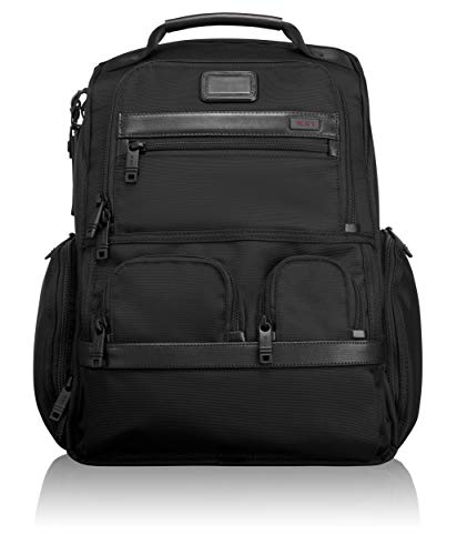 TUMI - Alpha 2 Compact Laptop Brief Pack - 15 Inch Computer Backpack for Men and Women - Black