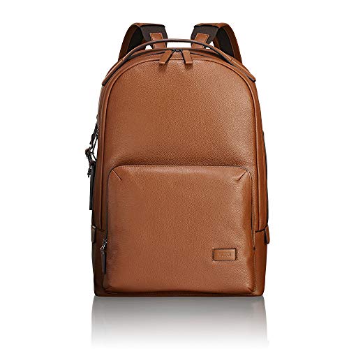 TUMI - Harrison Webster Leather Laptop Backpack - 15 Inch Computer Bag for Men and Women - Brow