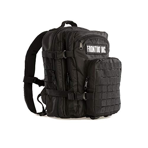 Frontino Inc. 20L Tactical Backpack Made of Sailcloth and Equipped with a hydratation Component -...