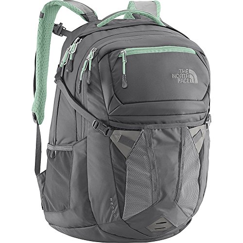 The North Face Women's Recon Laptop Backpack 15 Inch- Sale Colors (Zinc Grey/Surf