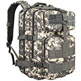 NOOLA Military Tactical Backpack Large Army 3 Day Assault Pack Molle Bag Rucksack