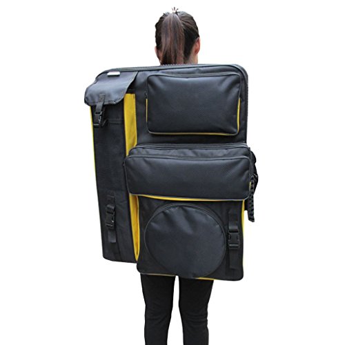 Drawing Board Backpack Art Carrying Case Painting Sketch Sketchpad Holder Portfolio Zipper Bag Pack