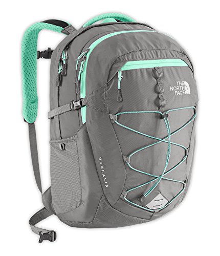 The North Face Borealis Daypack for Women (Zinc Grey/Surf Green)