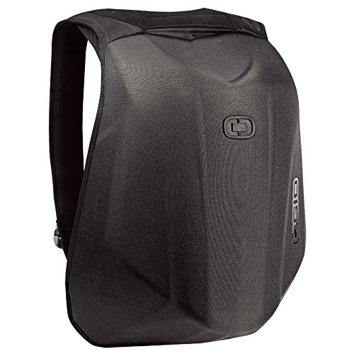 OGIO 123008.36 No Drag Mach 1 Motorcycle Backpack - Stealth Black, 19' H x 12.5' W x 6.5' D