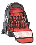 Milwaukee 48-22-8200 1680 Denier 35 Pocket Jobsite Backpack w/ Laptop Sleeve and Molded Plastic Base