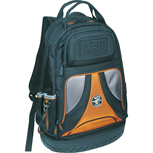 Klein Tools 55421BP-14 Tool Bag Backpack, Heavy Duty Tradesman Pro Tool Organizer / Tool Carrier...
