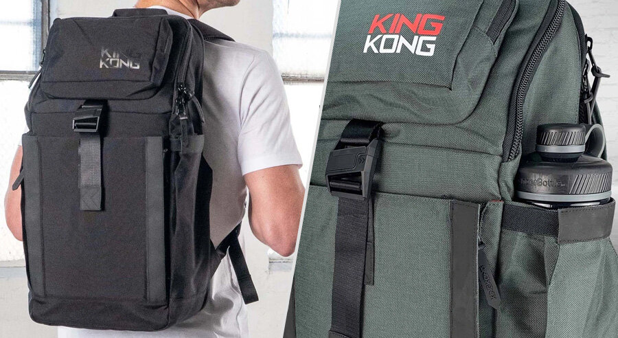 King Kong PLUS26 backpack with large water bottle holder