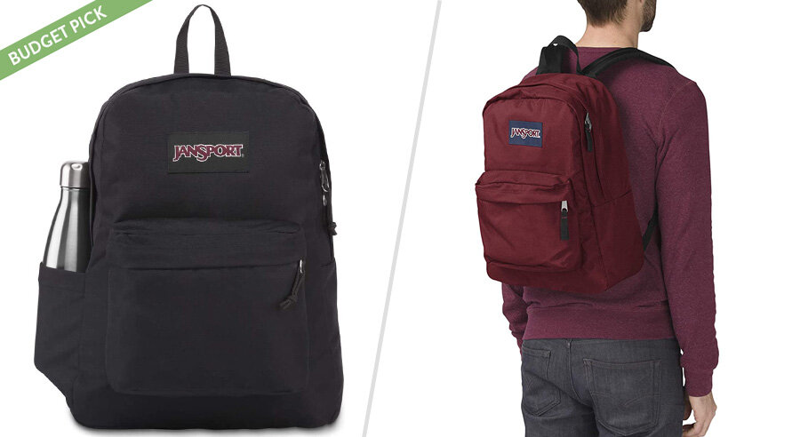 Jansport backpack with water bottle pocket