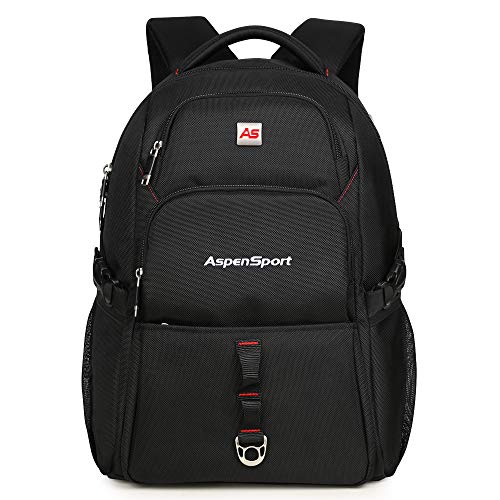 ASPENSPORT Laptop Backpack fit 15.6 inch Laptop Book Bag School Backpack for College Students -...