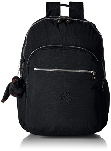 Seoul L Solid Laptop Backpack, Black