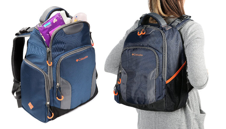 Columbia Summit Rush diaper bag backpack