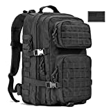 REEBOW GEAR Military Tactical Backpack, Large Army 3 Day Assault Pack Molle Bug Bag