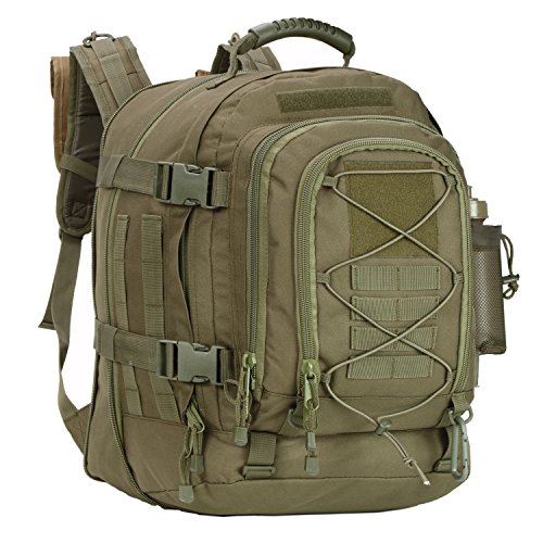Greencity 3 Day Tactical Backpack Military Large Capacity Army Molle Bag Expandable Hiking Camping...