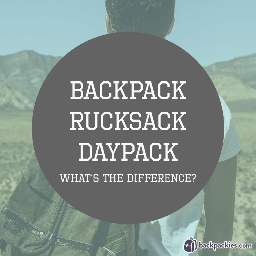 What's the difference between a backpack and a rucksack