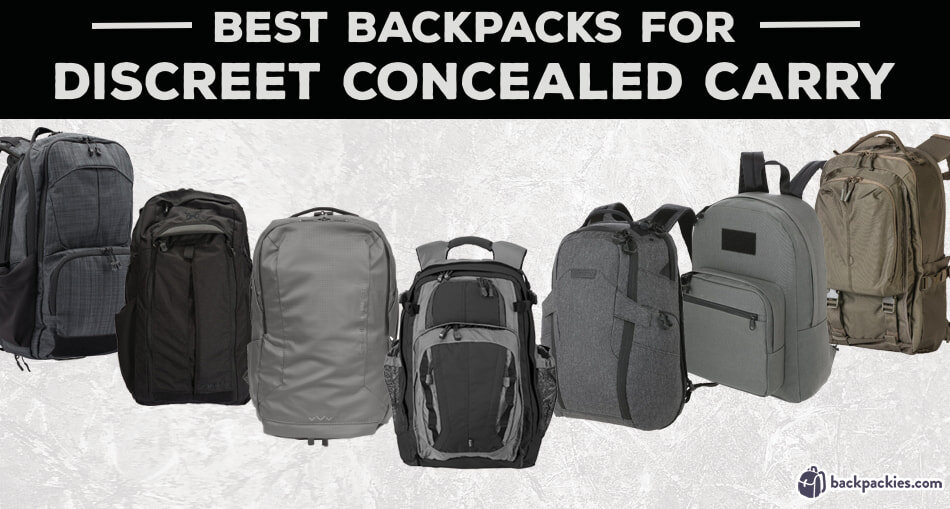 Best Backpacks for concealed carry