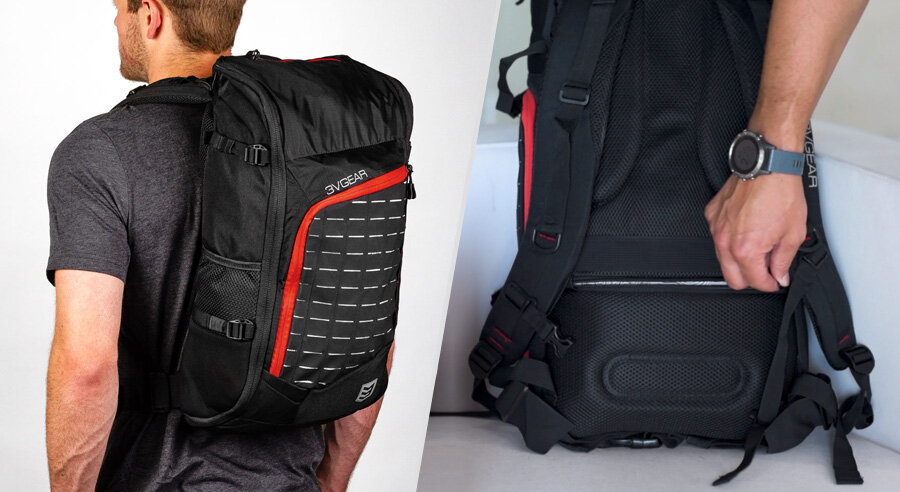 3V Gear Transit Redline Concealed Carry backpack