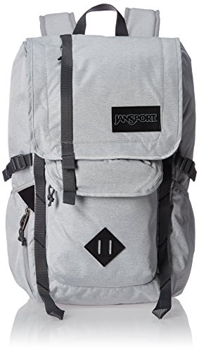 JanSport Hatchet Laptop Backpack - Grey Heathered Poly