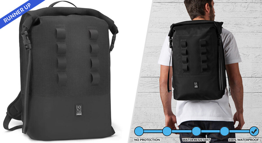 Chrome Urban EX - best waterproof college backpack