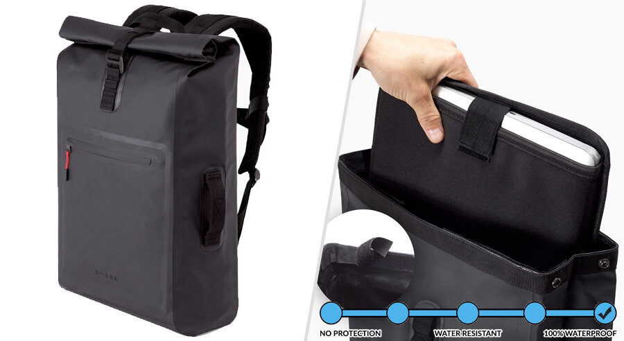 A-Lab Model D Waterproof college backpack