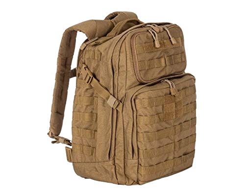 5.11 Tactical RUSH24 Military Backpack, Molle Bag Rucksack Pack, 37 Liter