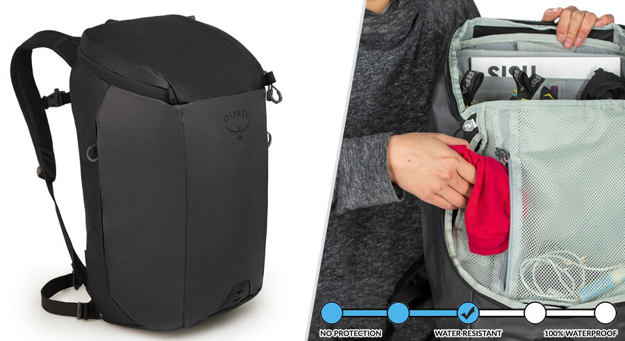 Osprey Packs Transport - waterproof backpack for college