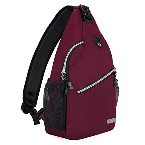 MOSISO Rope Sling Backpack (Up to 13 inch), Multipurpose Crossbody Chest Shoulder Outdoor Travel...