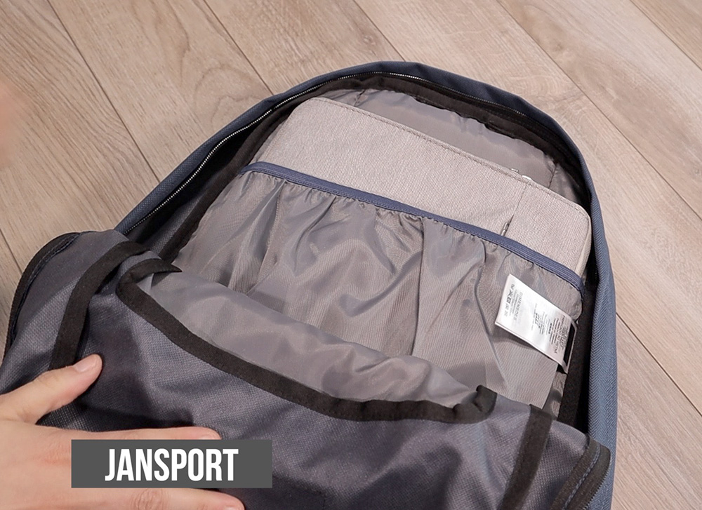 JanSport Right Pack laptop sleeve