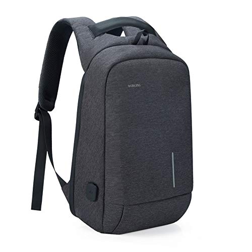 Laptop Backpack, Slim Business Travel Computer Bag with USB Charging Port Anti-Theft Water Resistant...