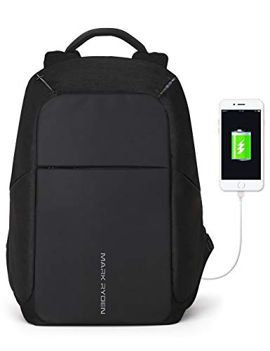 Markryden Anti-Theft Laptop Backpack Business Bags with USB Charging Port School Travel Pack Fits...