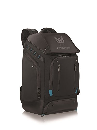Acer Predator Utility Gaming Backpack, Water Resistant and Tear Proof Travel Backpack Fits and...