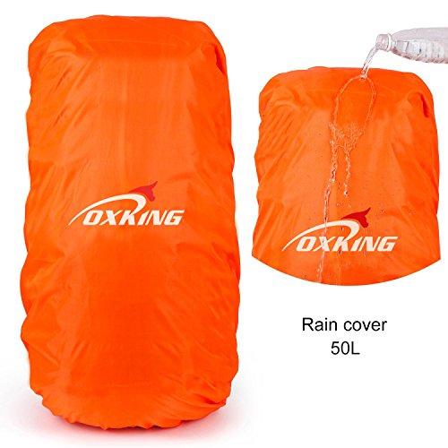 Oxking 50 Liter Outdoor Sports Hiking Climbing Camping Backpack Waterproof Professional...