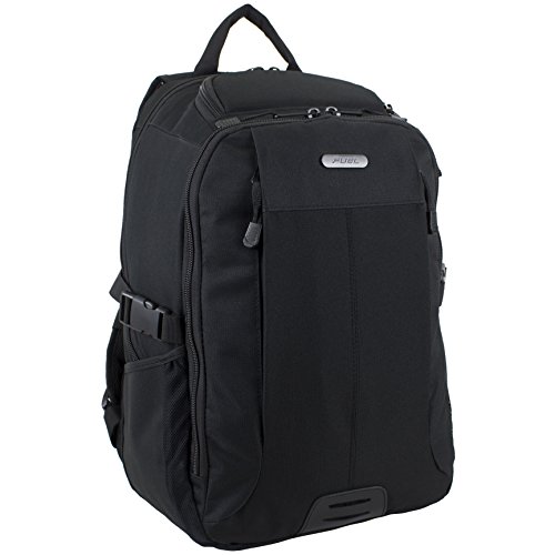 Fuel Laptop Backpack for School, Travel, Carry-On, TSA, Scansmart, Fits up to 15-Inch Laptop, Black