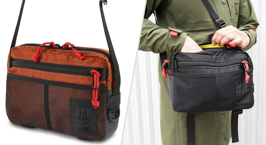 Topo Designs Block Bag side backpack