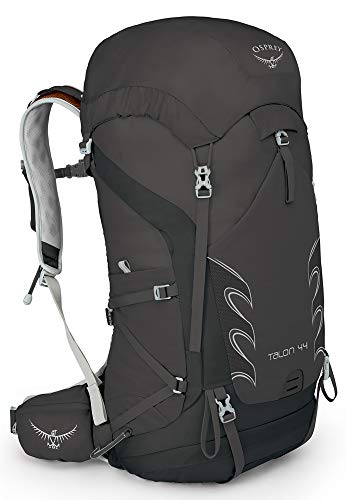 Osprey Talon 44 Men's Hiking Backpack, Black, Small/Medium