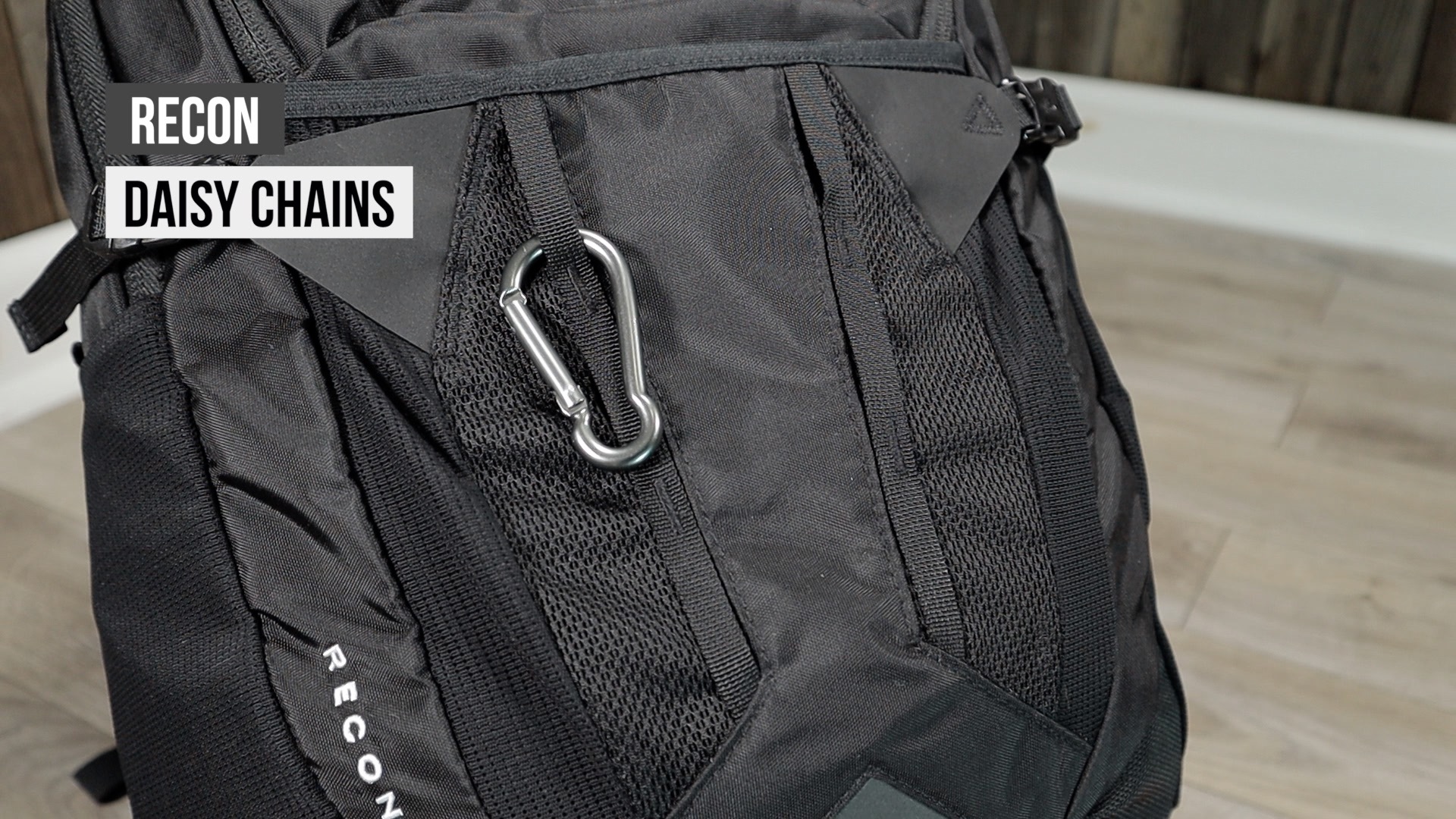 North Face Recon backpack daisy chains