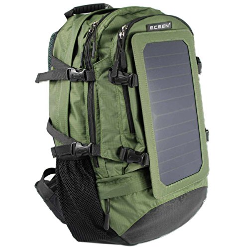 ECEEN Solar Backpack 7 W Solar Panel Charger for Smart Cell Phones